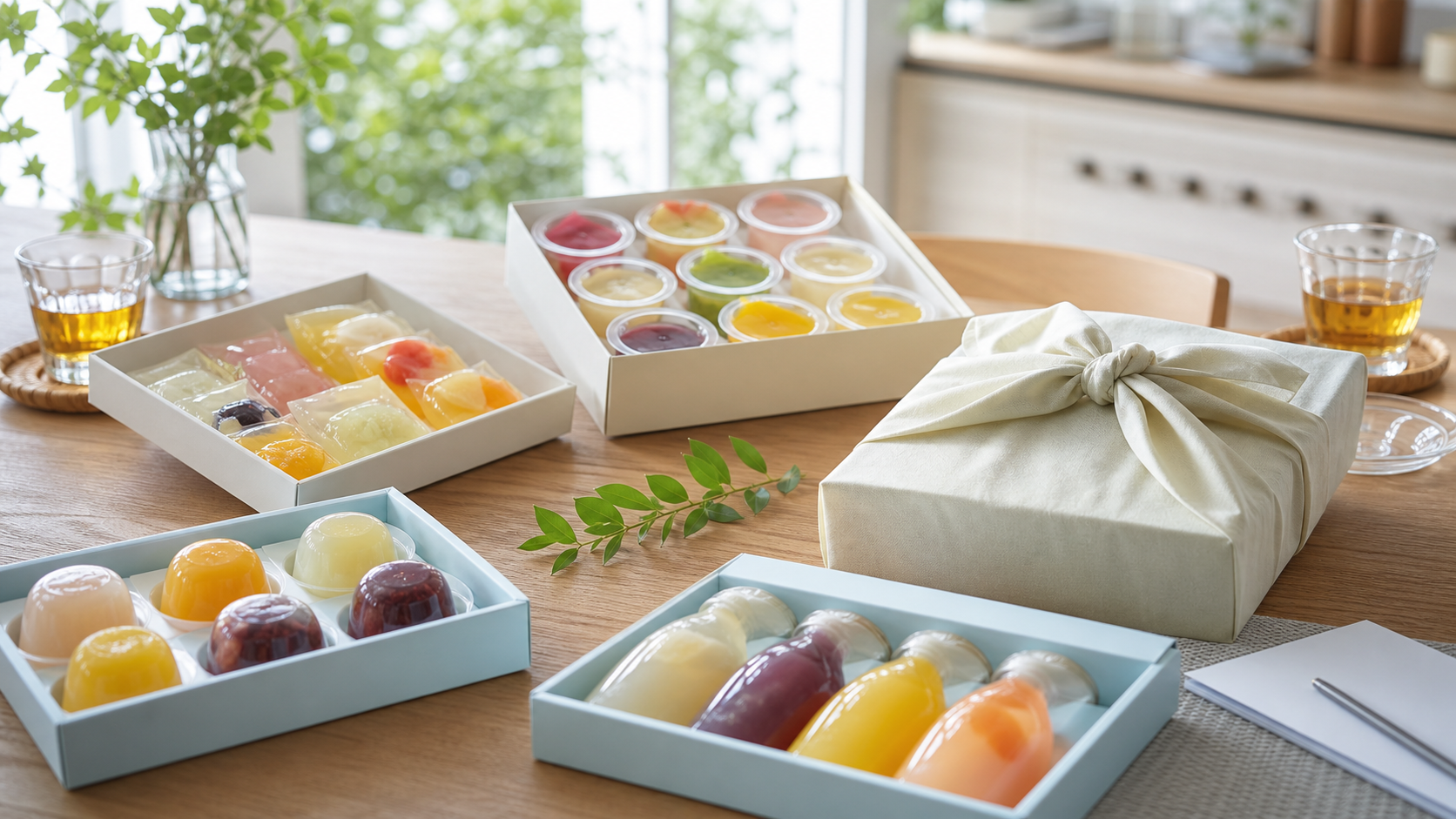 お中元にゼリーはいらない？夏に重く見えにくい涼しげギフトの選び方